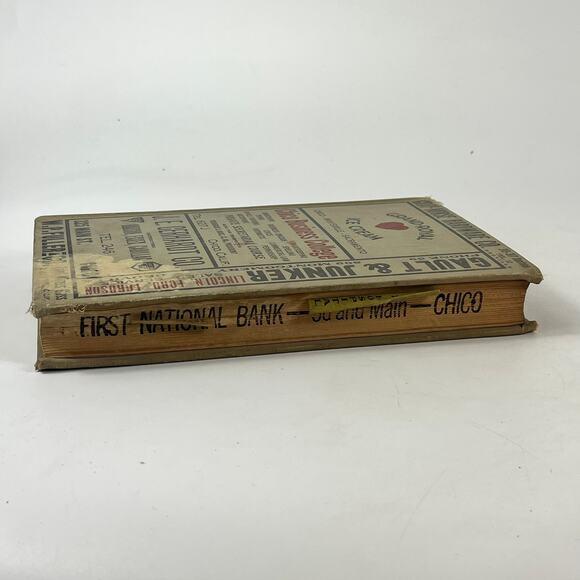 1926 CA Chico Oroville City Directory POOR Ancestry Genealogy Reference Antique - Picture 5 of 16